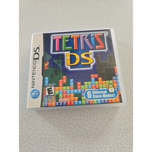 Tetris DS‎ Nintendo DS CASE + MANUAL ONLY     *****NO GAME *****   CLEAN!!!!